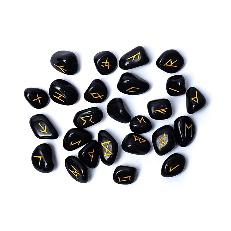 Black Agate Oracle Runes